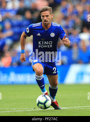 Von Leicester City Adrien Silva während der Premier League Match für die King Power Stadion, Leicester. Stockfoto