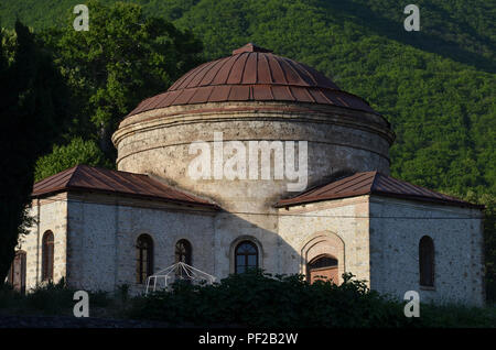 Alte Khan Moschee in Scheki Festung, nördlichen Aserbaidschan Stockfoto