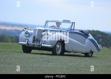 Ein Daimler spezielle Sport Auto, einem Oldtimertreffen am Bügel Newsam in Leeds. Stockfoto