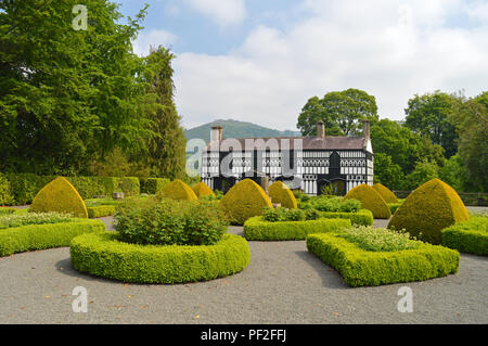 Plas Newydd Haus und Gärten in Llangollen Stockfoto