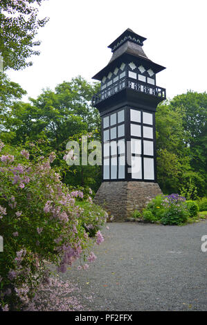 Plas Newydd Haus und Gärten in Llangollen Stockfoto