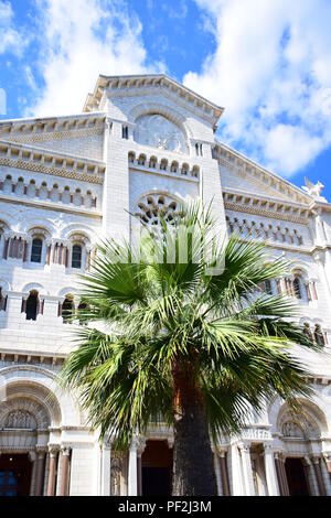 Sankt Nikolaus Kathedrale in der Altstadt von Monaco an der Cote D'Azur Stockfoto