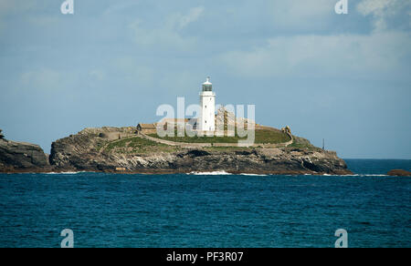 Godrevy Leuchtturm Stockfoto