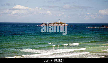 Godrevy Leuchtturm Stockfoto