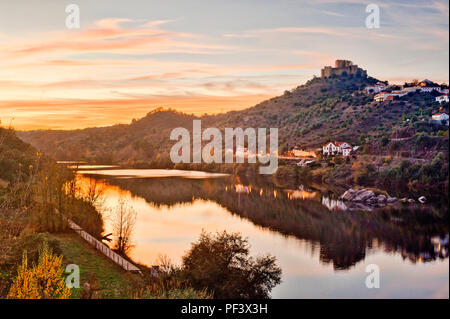 Portugal, an der Grenze zum Alentejo, Beira Baixa, Belver, am Tejo Stockfoto