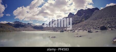 Gletscher See, Lac du Grand Desert, Schweiz Stockfoto