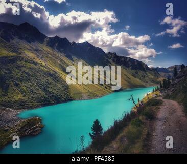 Cleuson See, Schweiz Stockfoto