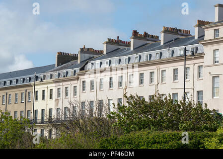 Das Royal Hotel am West Cliff, Whitby, North Yorkshire, England. Wunderschönes Hotel mit herrlicher Aussicht und eine interessante Geschichte. Stockfoto