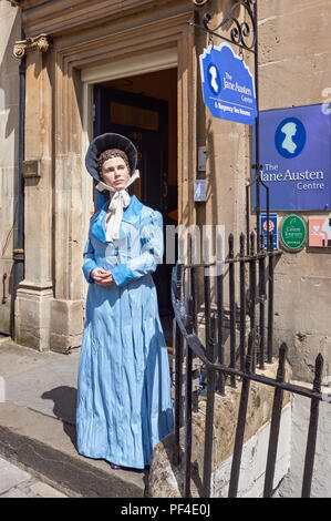 Jane Austen Zentrum 40 Gay Street in Bath, Somerset England Vereinigtes Königreich UK Stockfoto