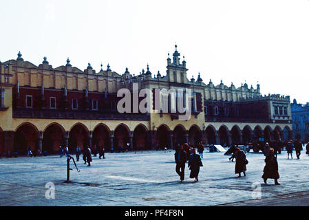 Tuchhalle, Stadtplatz, Krakau, Polen Stockfoto