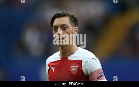 London, Großbritannien. 18 Aug, 2018. Mesut Ozil (A) an der Chelsea v Arsenal englische Premier League Spiel, an der Stamford Bridge, London, am 18. August 2018. ** Dieses BILD IST FÜR DIE REDAKTIONELLE VERWENDUNG ** Quelle: Paul Marriott/Alamy leben Nachrichten Stockfoto