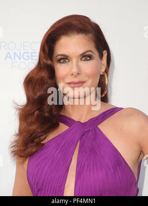 18. August 2018 - Los Angeles, Kalifornien - Debra Messing. Projekt Angel's Essen 28. jährlichen Angel Awards gehalten am Projekt Engel Essen. Photo Credit: Faye Sadou/AdMedia Stockfoto