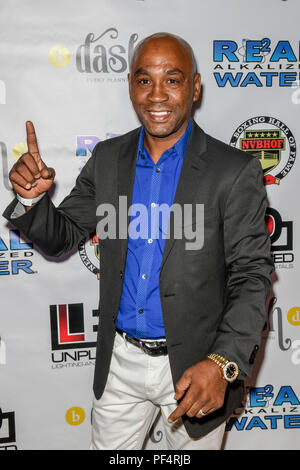 Las Vegas, NV, USA. 18 Aug, 2018. {}, Am Nevada Boxing Hall of Fame induction Gala im Caesars Palace in Las Vegas, Nevada anreisen, am 18. August 2018. Credit: Damairs Carter/Medien Punch/Alamy leben Nachrichten Stockfoto