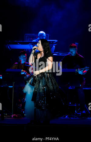 WEST Palm Beach, FL - 18. August: Evanescense führt im Coral Sky Amphitheater am 18. August 2018 in West Palm Beach, Florida. Quelle: MPI 140/MediaPunch Stockfoto