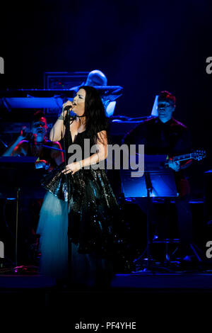 WEST Palm Beach, FL - 18. August: Evanescense führt im Coral Sky Amphitheater am 18. August 2018 in West Palm Beach, Florida. Quelle: MPI 140/MediaPunch Stockfoto