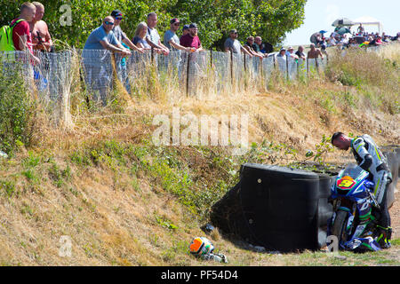 Bennetts, Britische Super Bike, Thruxton, Hampshire, UK, Stockfoto