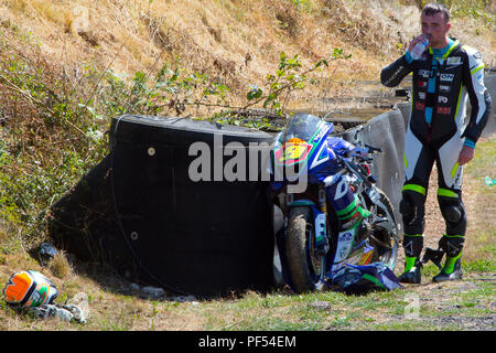 Bennetts, Britische Super Bike, Thruxton, Hampshire, UK, Stockfoto