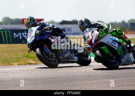 Bennetts, Britische Super Bike, Thruxton, Hampshire, UK, Stockfoto