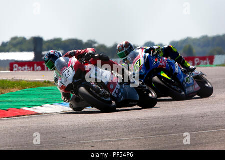 Bennetts, Britische Super Bike, Thruxton, Hampshire, UK, Stockfoto