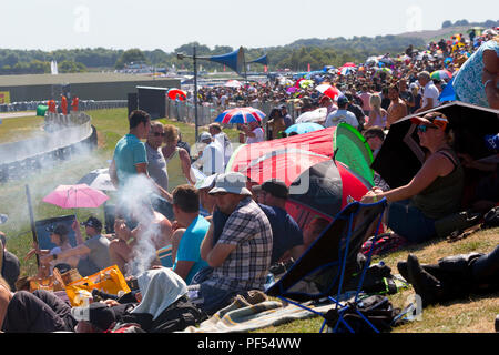 Bennetts, Britische Super Bike, Thruxton, Hampshire, UK, Stockfoto