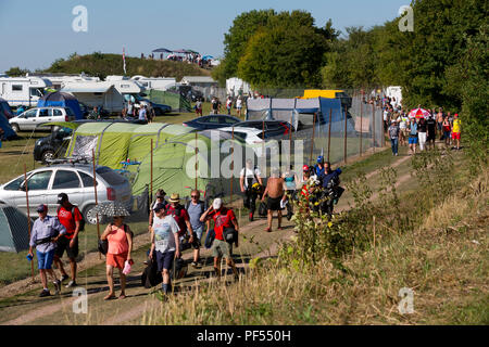 Bennetts, Britische Super Bike, Thruxton, Hampshire, UK, Stockfoto