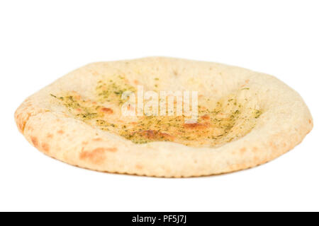 Knoblauch und Kräuter Pizza Brot Stockfoto