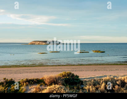 Isla de los Pajaros, die Halbinsel Valdes, UNESCO-Weltkulturerbe, Provinz Chubut, Patagonien, Argentinien Stockfoto