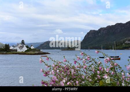 Plockton, Schottland Stockfoto