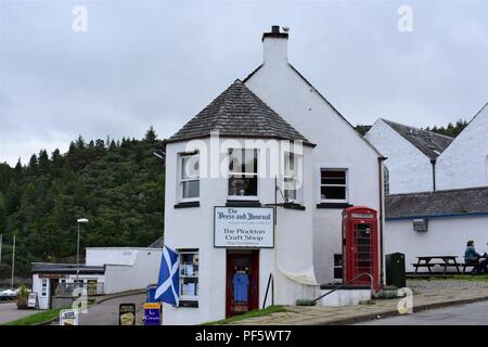 Die plockton Craft Shop, Plockton, Schottland Stockfoto