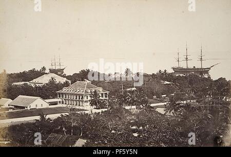 Astree-Papeete Miot 1869-1870. Stockfoto