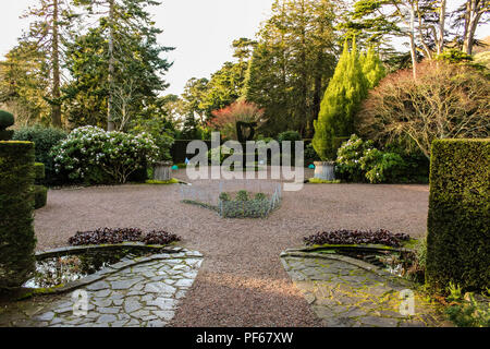 Gärten auf dem Gelände des Mount Stewart House in der Nähe von Newtownards, N. Irland. Stockfoto