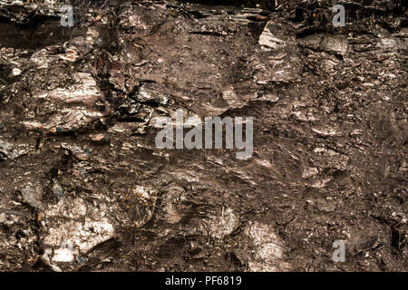 Struktur der Kohle Stein close-up Stockfoto