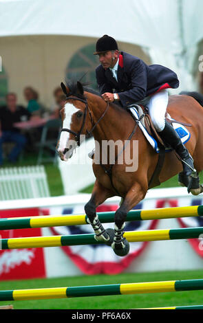 Die Kanada 1, Spruce Meadows, Juni 2001, CN Grand Prix Stockfoto