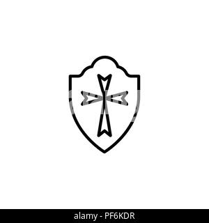 Web Symbol Leitung. Schild. schwarz auf weißem Hintergrund Stock Vektor