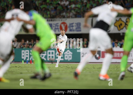 Shonan BMW Stadion Hiratsuka, Kanagawa, Japan. 19 Aug, 2018. Andres Iniesta (vissel), 19. August 2018 - Fußball: 2018 J1 Liga Match zwischen Shonan Bellmare 0-2 Vissel Kobe an Shonan BMW Stadion Hiratsuka, Kanagawa, Japan. Quelle: LBA/Alamy leben Nachrichten Stockfoto