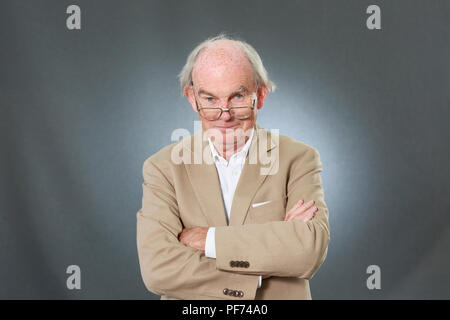 Edinburgh, Schottland, Großbritannien. 20 Aug, 2018. Edinburgh International Book Festival. Bild: Chris Mullin. Edinburgh. Credit: Pako Mera/Alamy leben Nachrichten Stockfoto