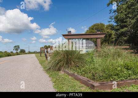 McDonald Canal Boot Rampe Stockfoto