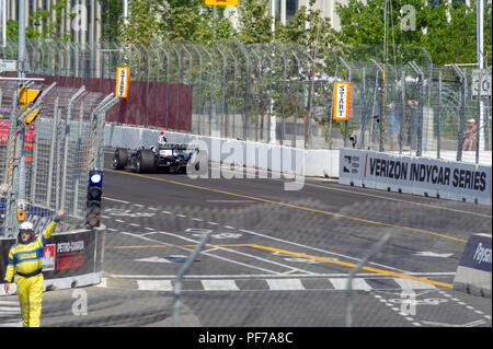 Indy Car Race Day in Toronto Stockfoto