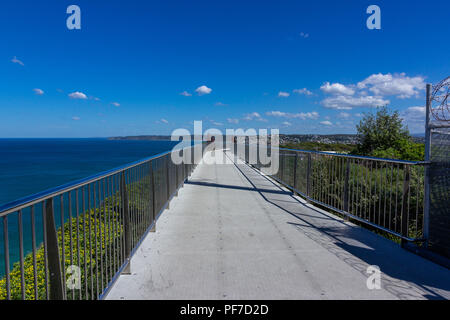 Newcastle Memorial Walk ist ein weiteres Wahrzeichen, die Touristen aus der ganzen Welt anzieht Stockfoto