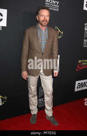 Der AMC "Bessere Call Saul' Saison 4 Premiere auf der Horton Plaza 8 Mit: Bryan Cranston Wo: San Diego, Kalifornien, Vereinigte Staaten, wenn: 19 Jun 2018 Credit: Nicky Nelson/WENN.com Stockfoto