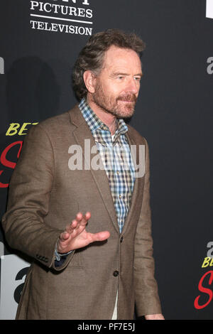 Der AMC "Bessere Call Saul' Saison 4 Premiere auf der Horton Plaza 8 Mit: Bryan Cranston Wo: San Diego, Kalifornien, Vereinigte Staaten, wenn: 19 Jun 2018 Credit: Nicky Nelson/WENN.com Stockfoto