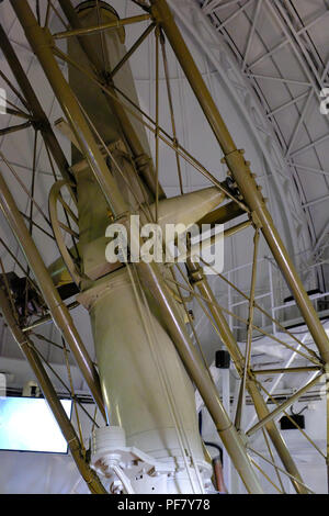 Die großen Äquatorialen Teleskop an der Royal Observatory Greenwich London UK Stockfoto