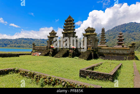 Pura Ulan Danu, See Tamblingan, Bali, Indonesien Stockfoto