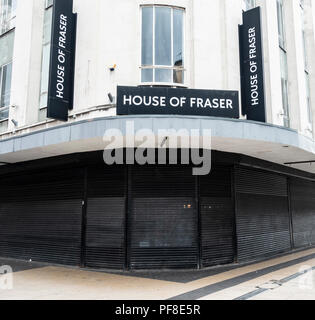 House of Fraser store in Middlesbrough. Großbritannien Stockfoto