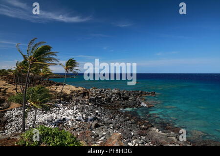 Lapakahi State Historical Park, Big Island, Hawaii Stockfoto