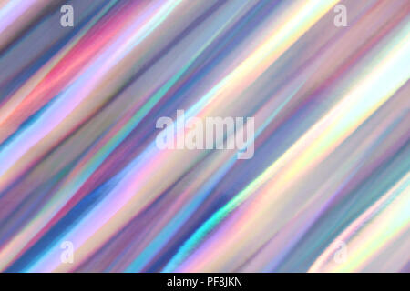 Mehrfarbiger Hintergrund imitieren Hologramm als trendige Kulisse. Stockfoto