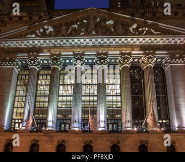 New York Stock Exchange in New York City Stockfoto