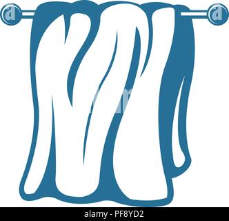 Einfache Küche Handtuch Stock Vektor