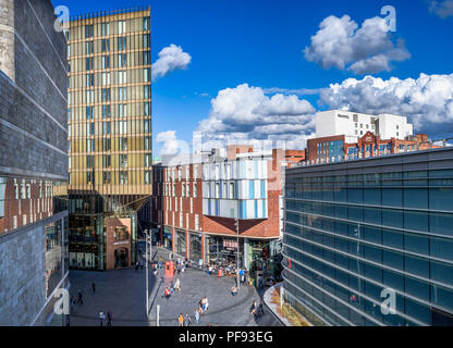 Einkaufszentrum Liverpool One auf Käufer an Thomas lenkt Weg, Liverpool, Merseyside, England, Großbritannien im Sommer 2018. Stockfoto