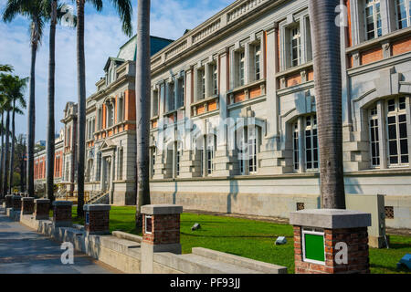 Ehemalige Regierung Gebäude der Präfektur während der japanischen Herrschaft Tainan in Taiwan jetzt verwandelte sich in eine Literatur Museum Stockfoto